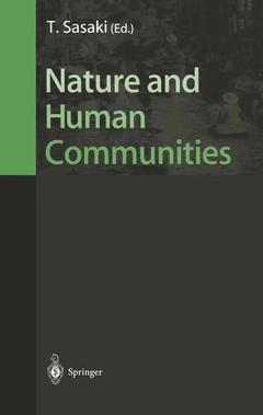Couverture de l’ouvrage Nature and Human Communities