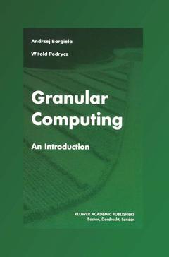 Couverture de l’ouvrage Granular Computing