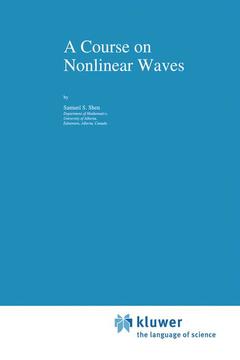 Couverture de l’ouvrage A Course on Nonlinear Waves