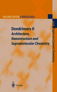 Couverture de l’ouvrage Dendrimers II