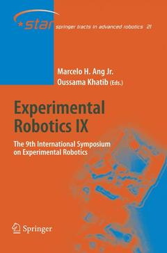 Couverture de l’ouvrage Experimental Robotics IX