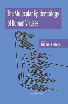 Couverture de l’ouvrage The Molecular Epidemiology of Human Viruses