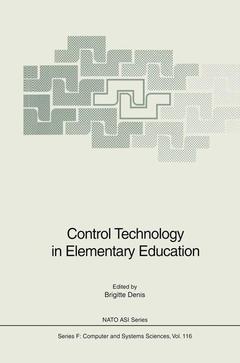 Cover of the book Control Technology in Elementary Education