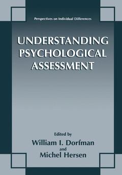 Couverture de l’ouvrage Understanding Psychological Assessment