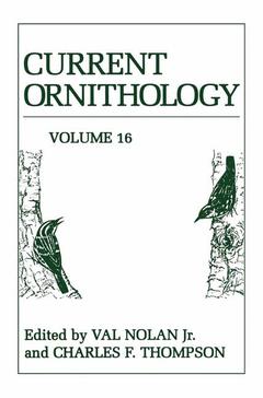 Couverture de l’ouvrage Current Ornithology