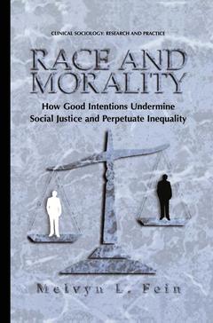 Couverture de l’ouvrage Race and Morality