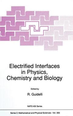 Couverture de l’ouvrage Electrified Interfaces in Physics, Chemistry and Biology