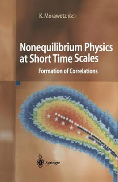 Cover of the book Nonequilibrium Physics at Short Time Scales