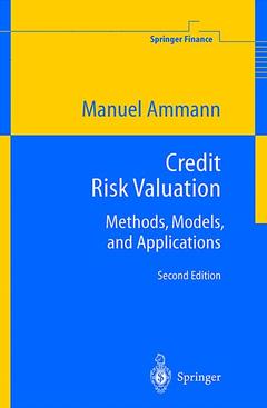 Couverture de l’ouvrage Credit Risk Valuation