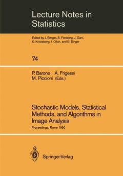 Cover of the book Stochastic Models, Statistical Methods, and Algorithms in Image Analysis
