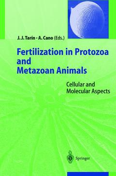 Couverture de l’ouvrage Fertilization in Protozoa and Metazoan Animals