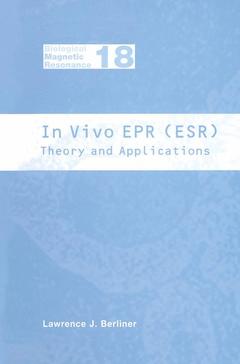 Cover of the book In Vivo EPR (ESR)