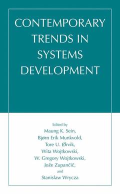 Couverture de l’ouvrage Contemporary Trends in Systems Development