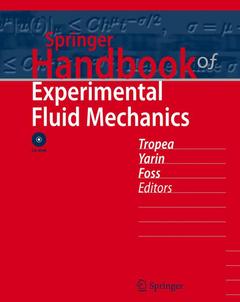 Couverture de l’ouvrage Springer Handbook of Experimental Fluid Mechanics