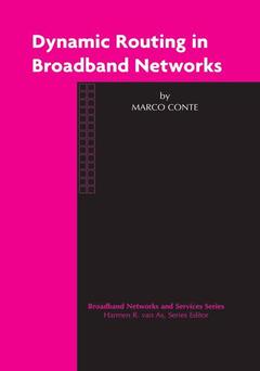 Couverture de l’ouvrage Dynamic Routing in Broadband Networks