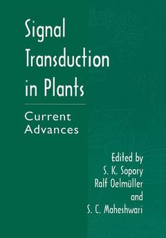 Couverture de l’ouvrage Signal Transduction in Plants