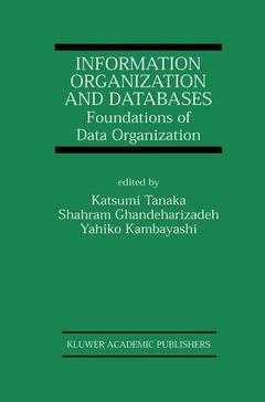 Cover of the book Information Organization and Databases