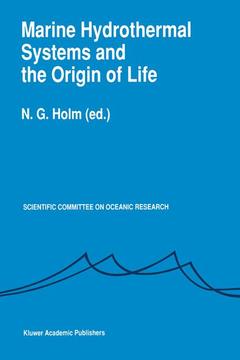 Couverture de l’ouvrage Marine Hydrothermal Systems and the Origin of Life