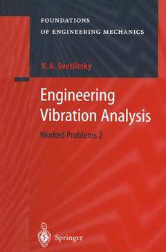 Couverture de l’ouvrage Engineering Vibration Analysis