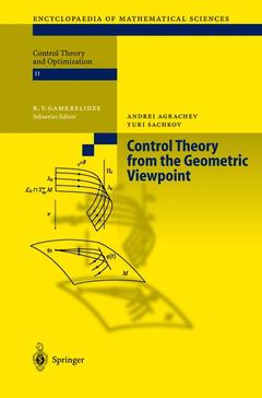 Couverture de l’ouvrage Control Theory from the Geometric Viewpoint