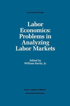 Couverture de l’ouvrage Labor Economics: Problems in Analyzing Labor Markets