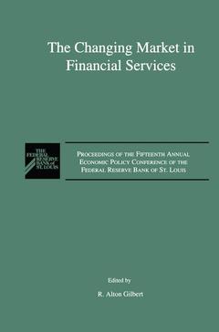 Cover of the book The Changing Market in Financial Services
