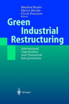 Couverture de l’ouvrage Green Industrial Restructuring