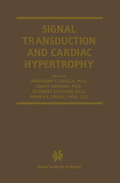 Couverture de l’ouvrage Signal Transduction and Cardiac Hypertrophy