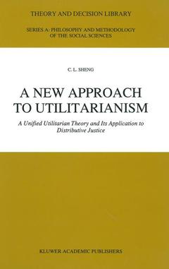 Couverture de l’ouvrage A New Approach to Utilitarianism