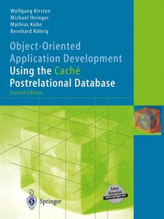 Cover of the book Object-Oriented Application Development Using the Caché Postrelational Database