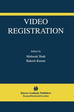 Couverture de l’ouvrage Video Registration