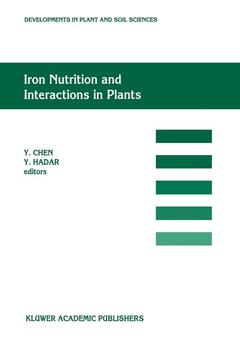Couverture de l’ouvrage Iron Nutrition and Interactions in Plants