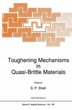 Couverture de l’ouvrage Toughening Mechanisms in Quasi-Brittle Materials
