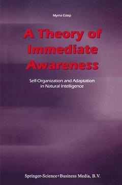 Cover of the book A Theory of Immediate Awareness