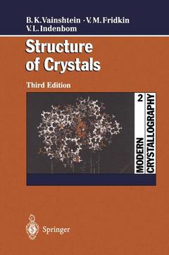 Couverture de l’ouvrage Modern Crystallography 2