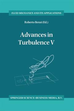 Couverture de l’ouvrage Advances in Turbulence V