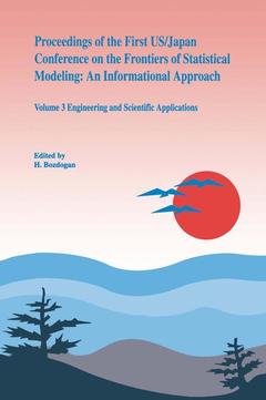 Couverture de l’ouvrage Proceedings of the First US/Japan Conference on the Frontiers of Statistical Modeling: An Informational Approach