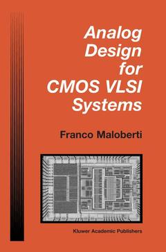 Couverture de l’ouvrage Analog Design for CMOS VLSI Systems