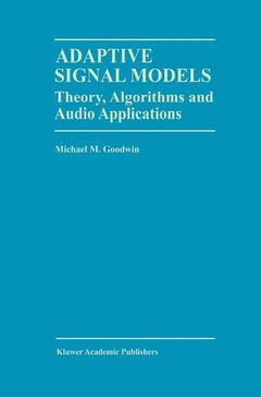 Couverture de l’ouvrage Adaptive Signal Models