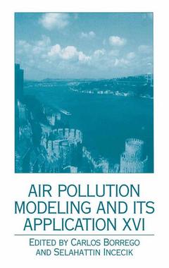 Couverture de l’ouvrage Air Pollution Modeling and Its Application XVI