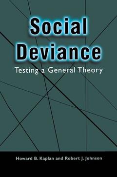 Cover of the book Social Deviance