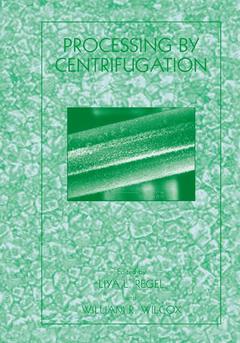 Cover of the book Processing by Centrifugation