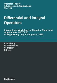Cover of the book Differential and Integral Operators