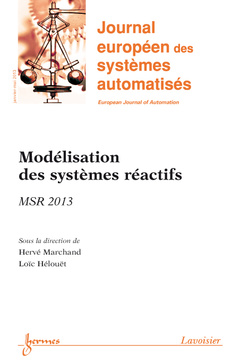 Cover of the book Journal européen des systèmes automatisés Volume 47 N° 1-2-3/Janvier-Mai 2013