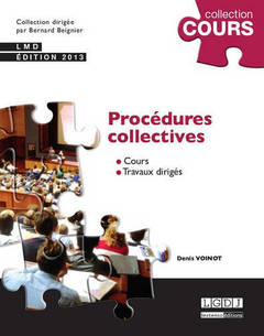 Cover of the book procédures collectives - 2ème édition