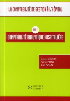 Couverture de l’ouvrage Comptabilité analytique hospitalière