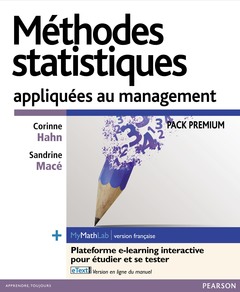 Cover of the book METHODES STATISTIQUES APPLIQUEES AU MANAGEMENT PACK PREMIUM FR (INCLUT LIVRE MYLAB ET ETEXT FR)