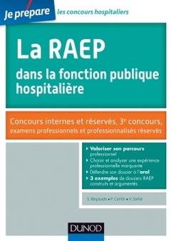 Cover of the book La RAEP dans la fonction publique hospitalière 