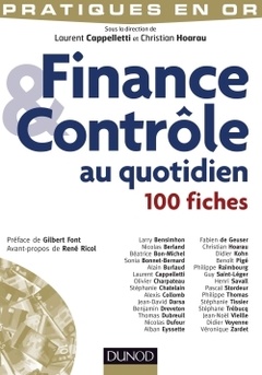 Couverture de l’ouvrage Finance et Contrôle au quotidien - 100 fiches - Labellisation FNEGE - 2014