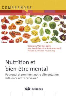 Couverture de l’ouvrage Nutrition et bien-être mental